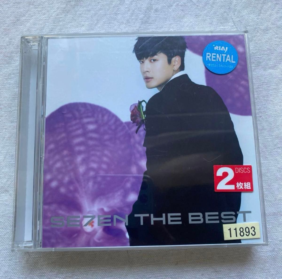 SE7EN THE BEST KPOP 韓流 韓国 アイドル CD Best HIPHOP レンタル落ち 
