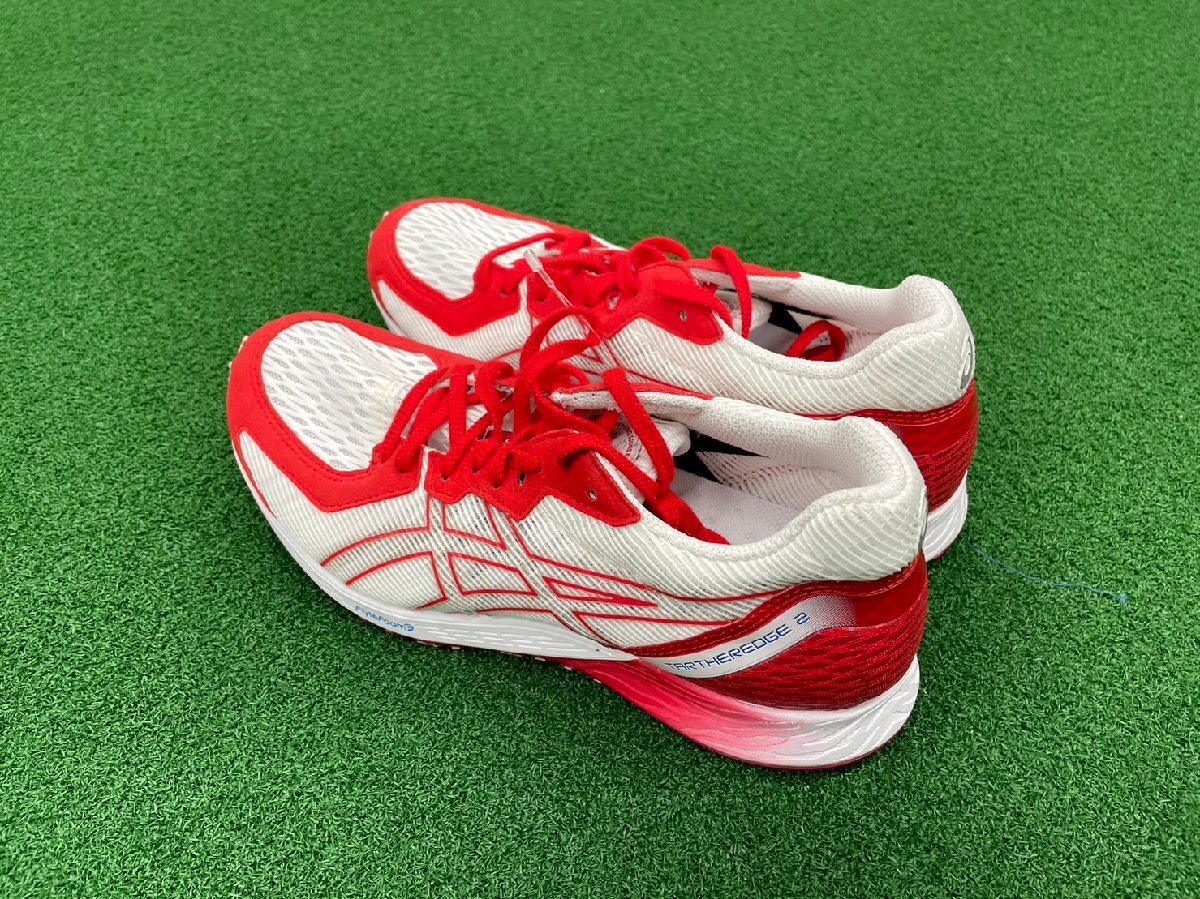 [ unused ] Asics TARHEREDGE2 lady's running shoes product number :1012A979(100) 25.0cm