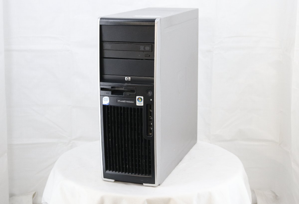 hp xw4600 Workstation -　Core2 Duo E8400 3.00GHz 2GB 500GB■現状品【TB】_画像1
