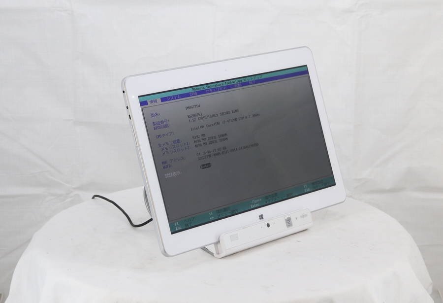 FUJITSU FMVG77TW LIFEBOOK GH77/T　Core i7 4712HQ 2.30GHz 8GB 1000GB HDD 他■現状品_画像2