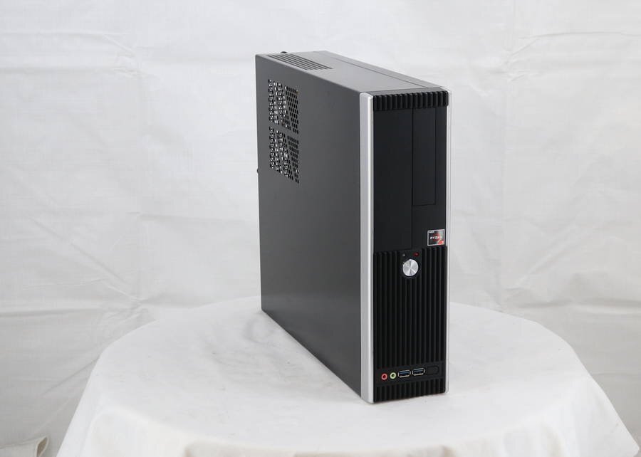 eX.computer RS3A-A194/T エアロスリム　AMD Ryzen 3 3200G with Radeon Vega Graphics 3.60GHz 8GB 500GB■1週間保証_画像2