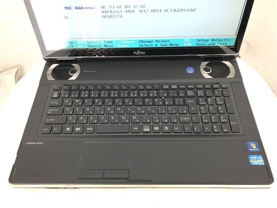 FUJITSU FMVN77ED LIFEBOOK NH77/ED Core i7 2670QM 2.20GHz 4GB ■現状品の画像5