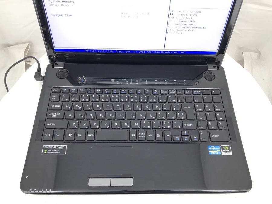 THIRDWAVE A15FD -　Core i7 3610QM 2.30GHz 4GB 500GB■現状品_画像5