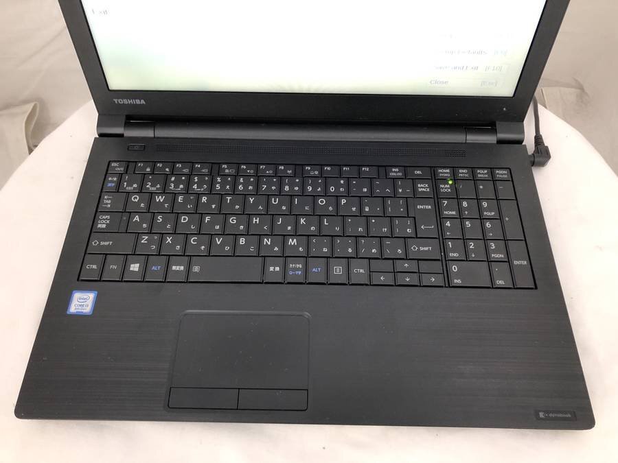 Dynabook PB6DNYB11R7GD1 dynabook B65/DN　Core i3 8130U 2.20GHz 4GB 500GB Satellite Pro A50-E Series■現状品_画像5