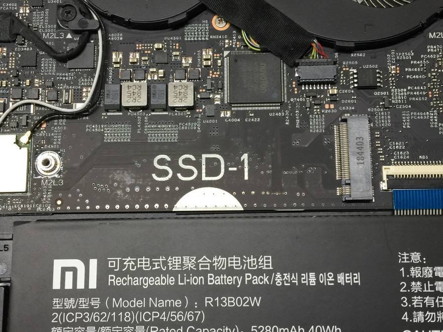 Xiaomi 161301-FC Mi　Core i5 8250U 1.60GHz 8GB ■現状品_画像8