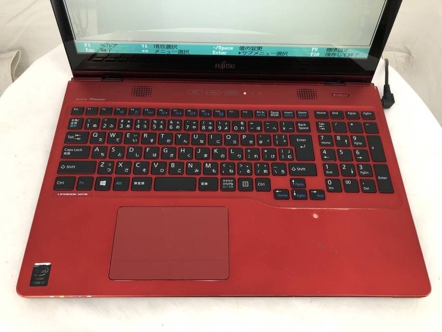 FUJITSU FMVA77MRKS LIFEBOOK AH77/M　Core i7 4702HQ 2.20GHz 4GB ■現状品_画像5