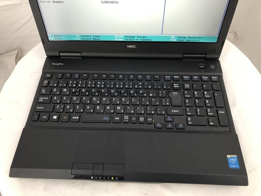 NEC PC-VK27MXZEM VersaPro　Core i5 4310M 2.70GHz 4GB ■現状品_画像5