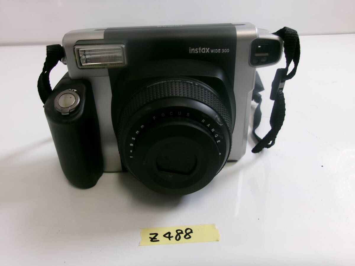 (Z-488)FUJIFILM Polaroid camera INSTAX WIDE 300 operation not yet verification present condition delivery 
