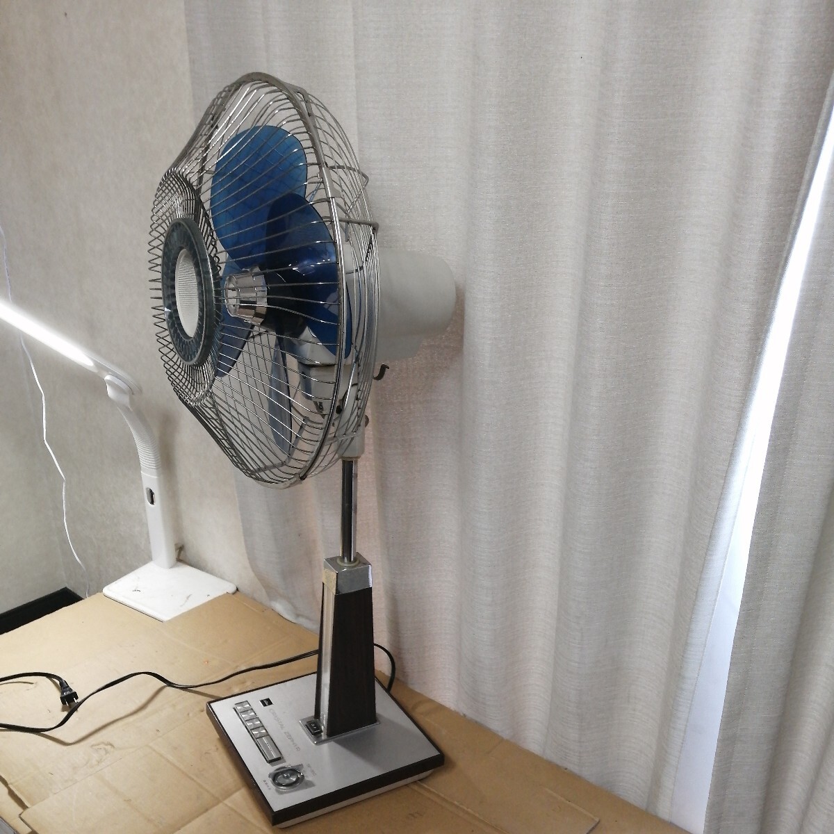  electrification verification settled Toshiba Toshiba SF-35C CRYSTAL ZEPHYR electric fan Showa Retro antique 50 junk 50906w