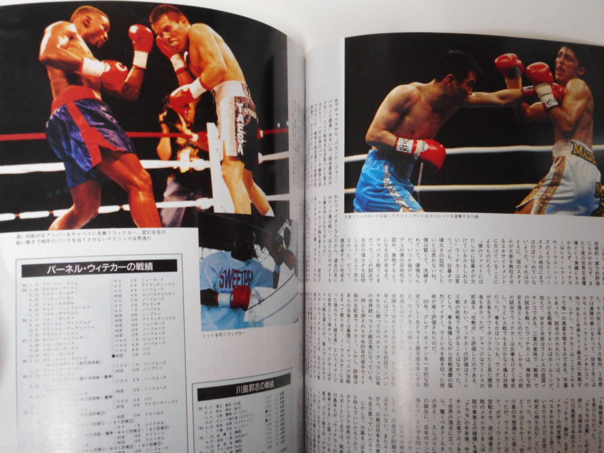 ワールド・ボクシング・スーパーチャンプ'94 WBA・WBC・IBF3団体現役全階級世界チャンピオン名鑑_画像6