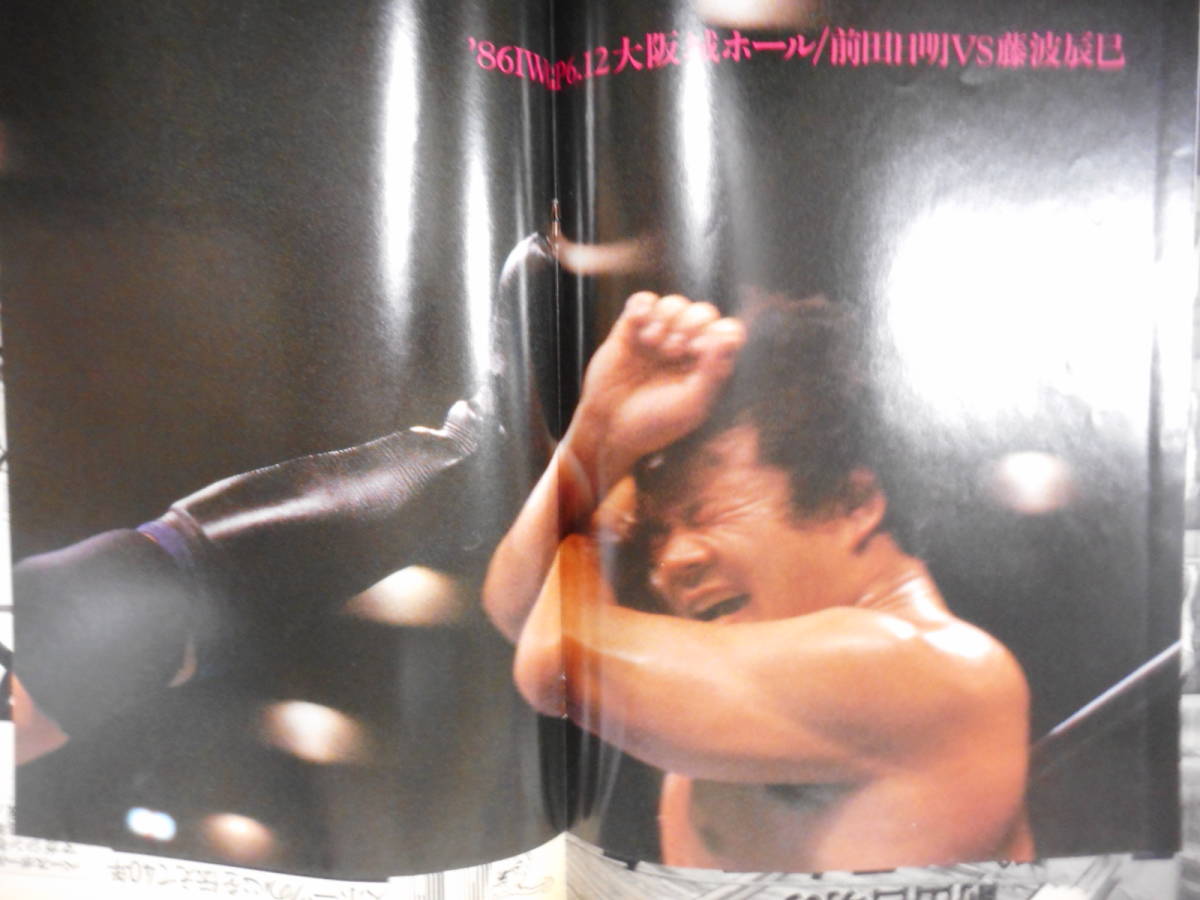 プロレス・アルバム　新格闘王伝説 前田日明　付録のポスター完備_付録のポスターになります。