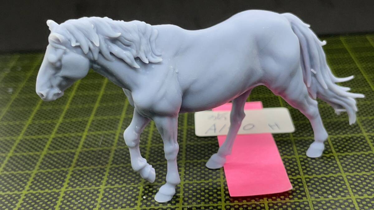A170 1/35 scale horse ka maru g left right . rotation version 3D print UV resin test print goods 