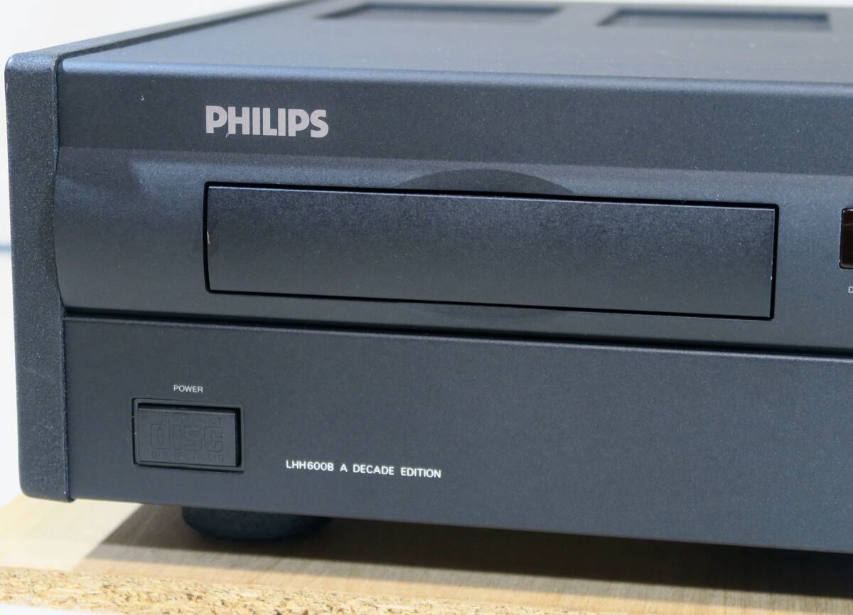 PHILIPS LHH600B フィリップス DECADE ディケイド・エディション 記念モデル CDプレーヤーの画像8