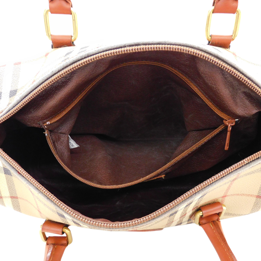 1  йен  ■  Burberry  ...  дамская сумка   PVC× кожа   коричневый цвет   женский           ...    ... вещь  Burberrys ■E.Boe.tI-17