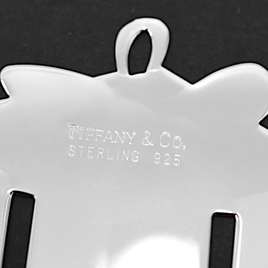 1 иен * как новый TIFFANY&Co. Tiffany зажим для денег книжка Mark подарочная коробка 925 серебряный *E.Bie.rS-04