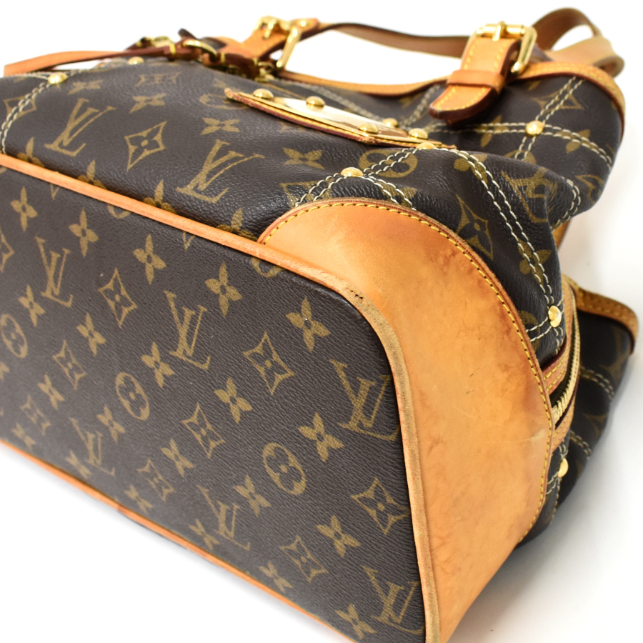 1円 ◎定価26万 美品 LOUIS VUITTON ルイヴィトン リヴェット ハンドバッグ M40140 モノグラム ブラウン◎S☆.Ceu.hP-55の画像5