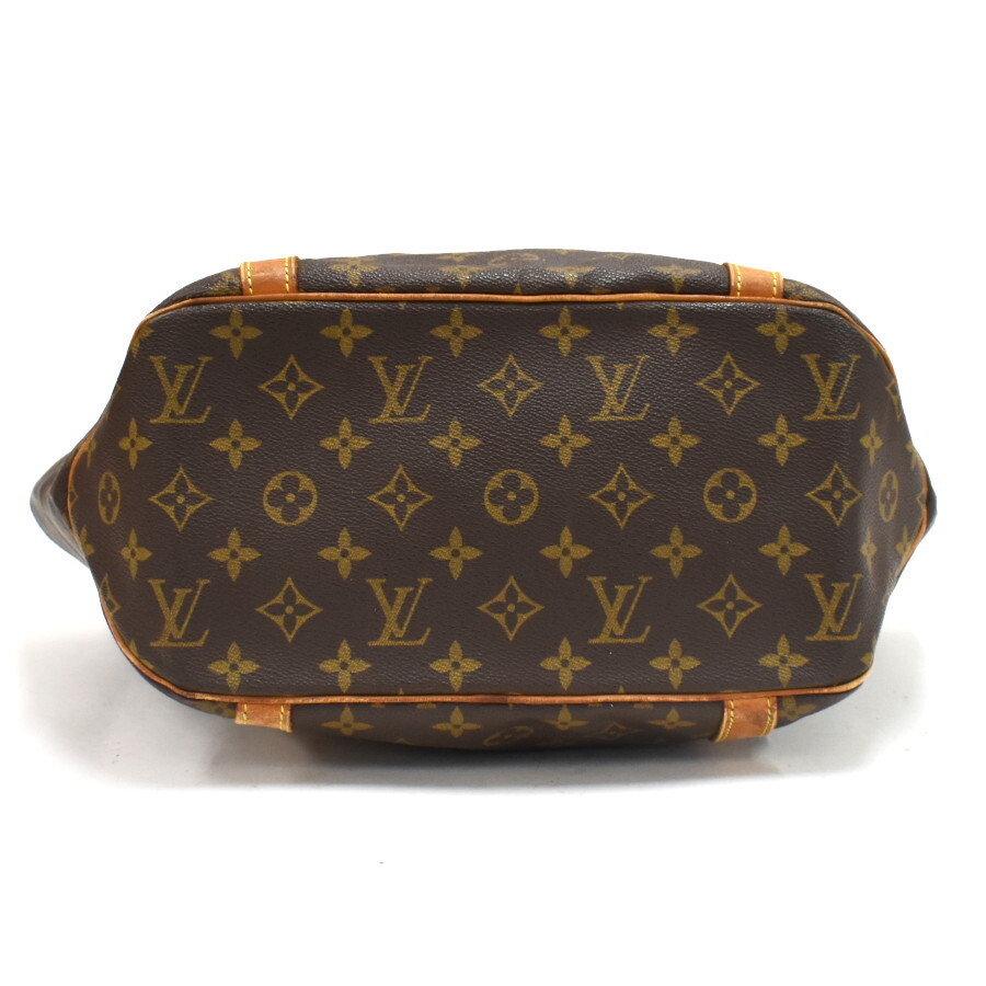 1円 ◆良品 LOUIS VUITTON ルイヴィトン ショルダーバッグ サックショッピング M51108 モノグラム ブラウン◆E.Cme.tI-09の画像4