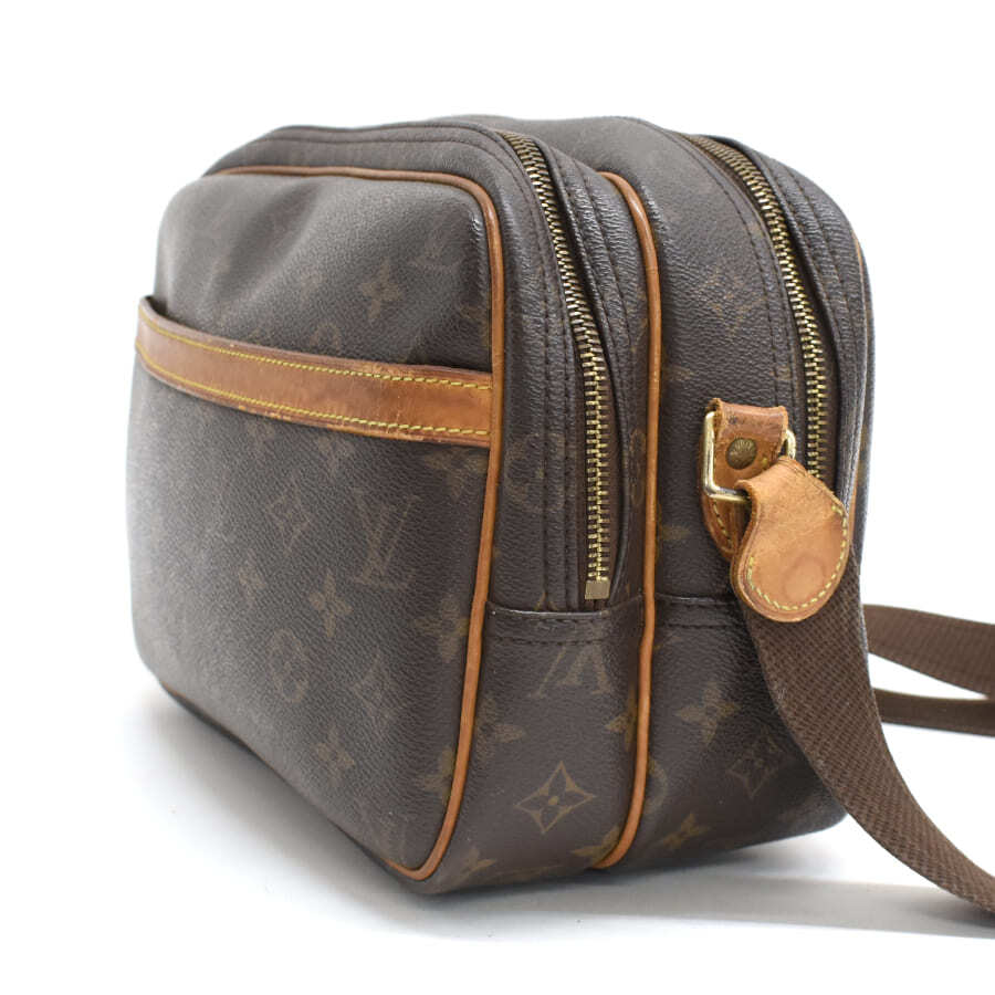 1円 ◆定価15万 美品 LOUIS VUITTON ルイヴィトン ショルダーバッグ リポーターPM M45254 モノグラム ブラウン◆E.Cseu.tI-16_画像2