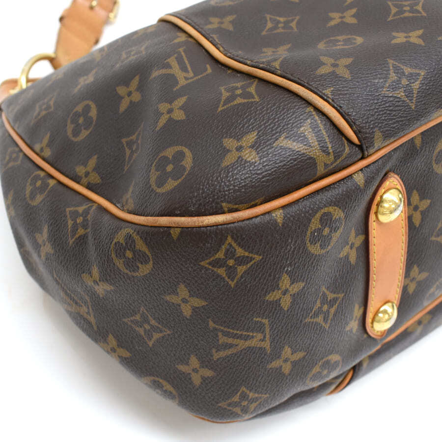 1円 ◎定価18万 美品 LOUIS VUITTON ルイヴィトン ショルダーバッグ ガリエラPM M56382 モノグラム ブラウン◎E.Clis.lA-16_画像6