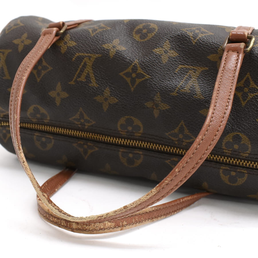 1円 ◆定価10万 LOUIS VUITTON ルイヴィトン ハンドバッグ パピヨン26 M51386 モノグラム ブラウン◆K.Csge.hP-11_画像6