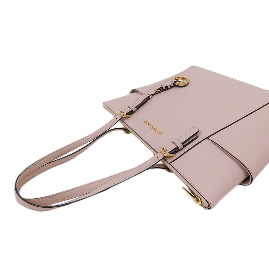 1 jpy # beautiful goods Michael Kors tote bag pink series PVC largish Gold metal fittings woman MICHAEL KORS #E.Bme.zE-29