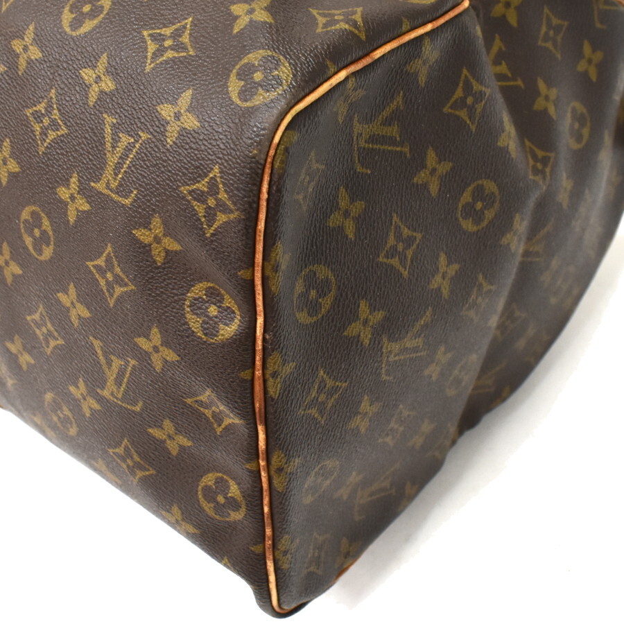 1円 ◆良品 LOUIS VUITTON ルイヴィトン ボストンバッグ キーポル50 M41426 モノグラム キャンバス ブラウン◆E.Cmo.s1-27_画像6