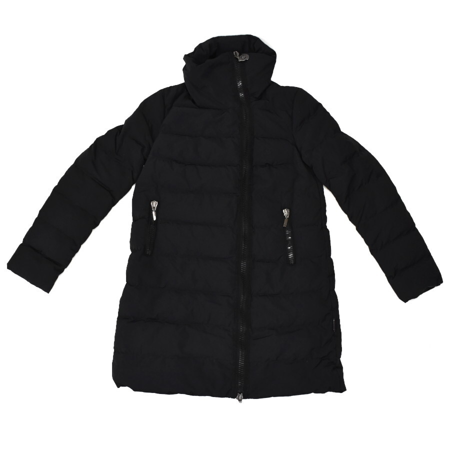 1円 ◆極美品 MONCLER モンクレール ダウンコート GERBOISE GIUBBOTTO 49379 サイズ0 ポリエステル ブラック◆K.Cmre.hP-07_画像1