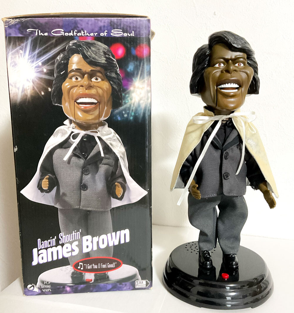 ジェームスブラウン ダンシングドール (検 James Brown 人形 約50㎝ 動作確認済み_画像1