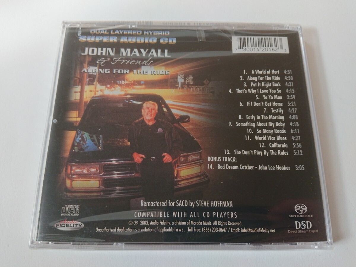 John Mayall & Friends[ALONG FOR THE RIDE]SACD нераспечатанный John *mei все GARY MOORE Gary * Moore 