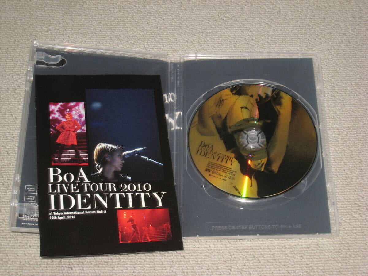 即決■DVD「BoA LIVE TOUR 2010 IDENTITY」ボア■_画像4