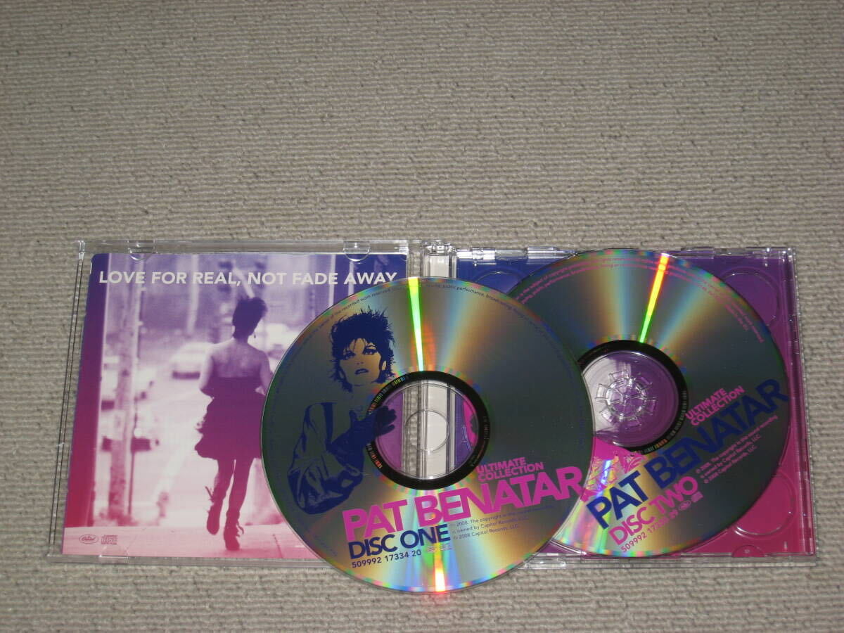 CD/2枚組「PAT BENATAR/パット・ベネター Ultimate Collection 全40曲 海外品/輸入盤」ベストアルバム/BEST/アルティメット・コレクション_画像4