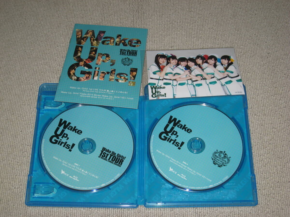 即決Blu-ray/2枚組「Wake Up, Girls！ 1st LIVE TOUR 素人臭くてごめんね！/Winter Wake Up, Girls！ VS I-1club」ウェイクアップガールズ_画像6