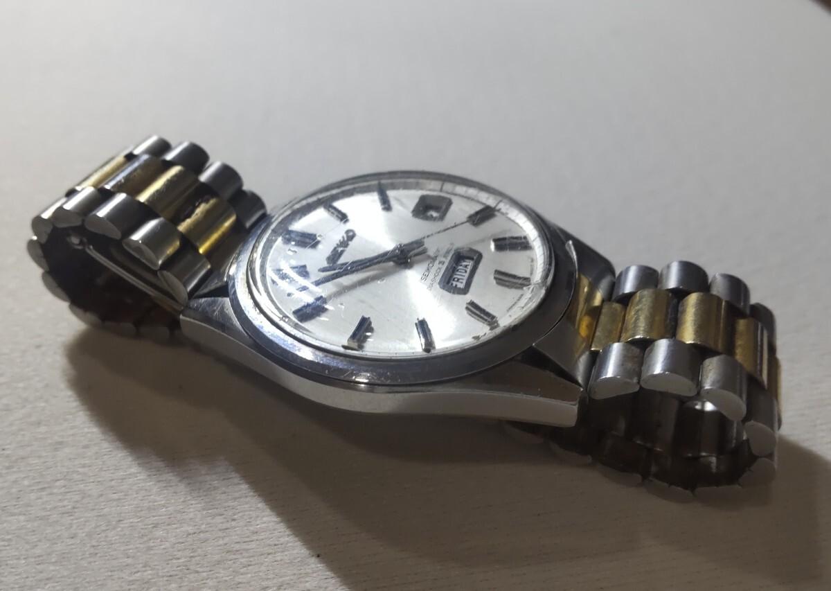 SEIKO セイコーマチック 自動巻き 稼働品_画像5