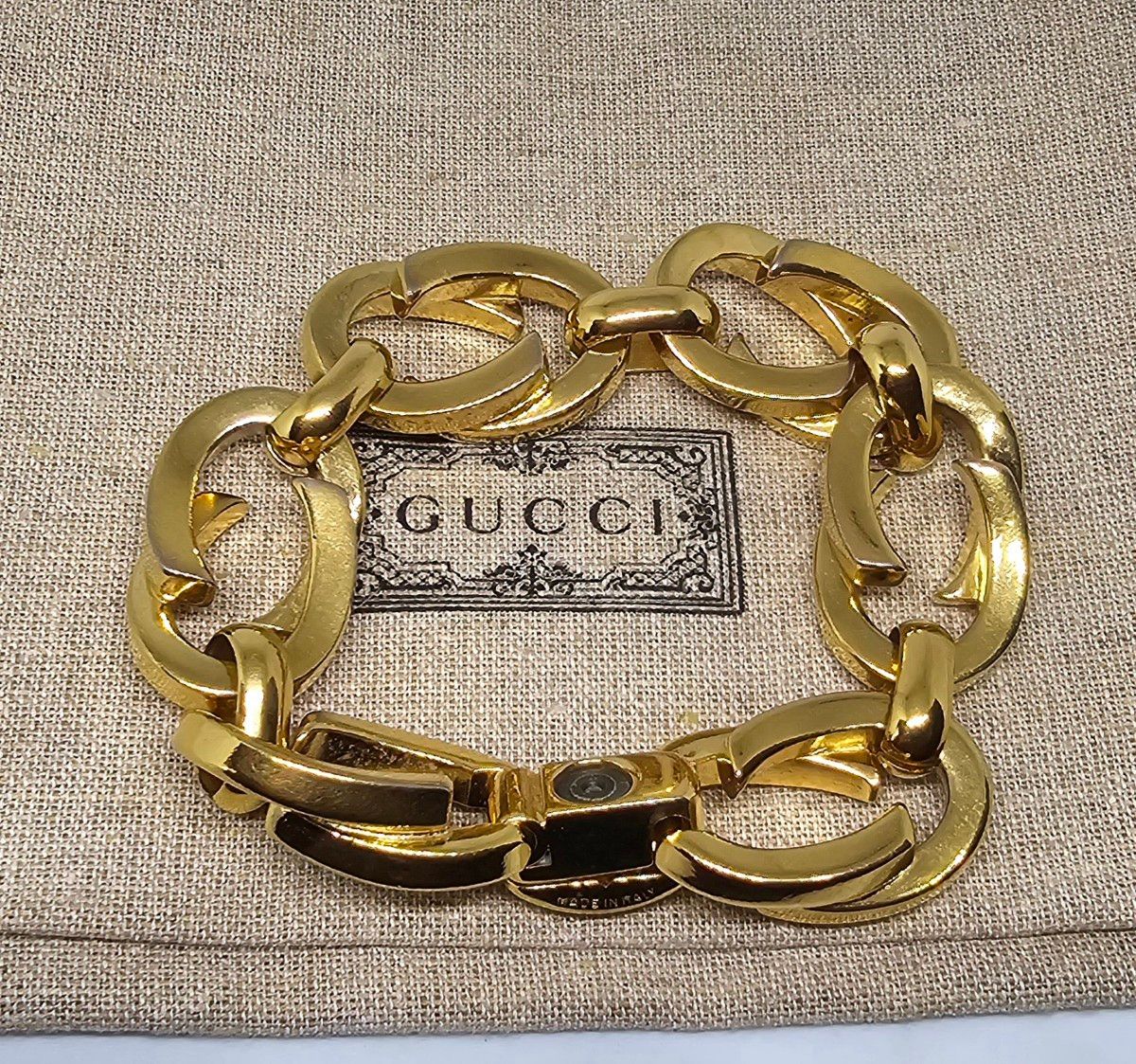 超レア トム・フォード期 廃盤品】GUCCI ゴールドメッキ 超レア トム・フォード期 廃盤品】GUCCI ゴールドメッキ