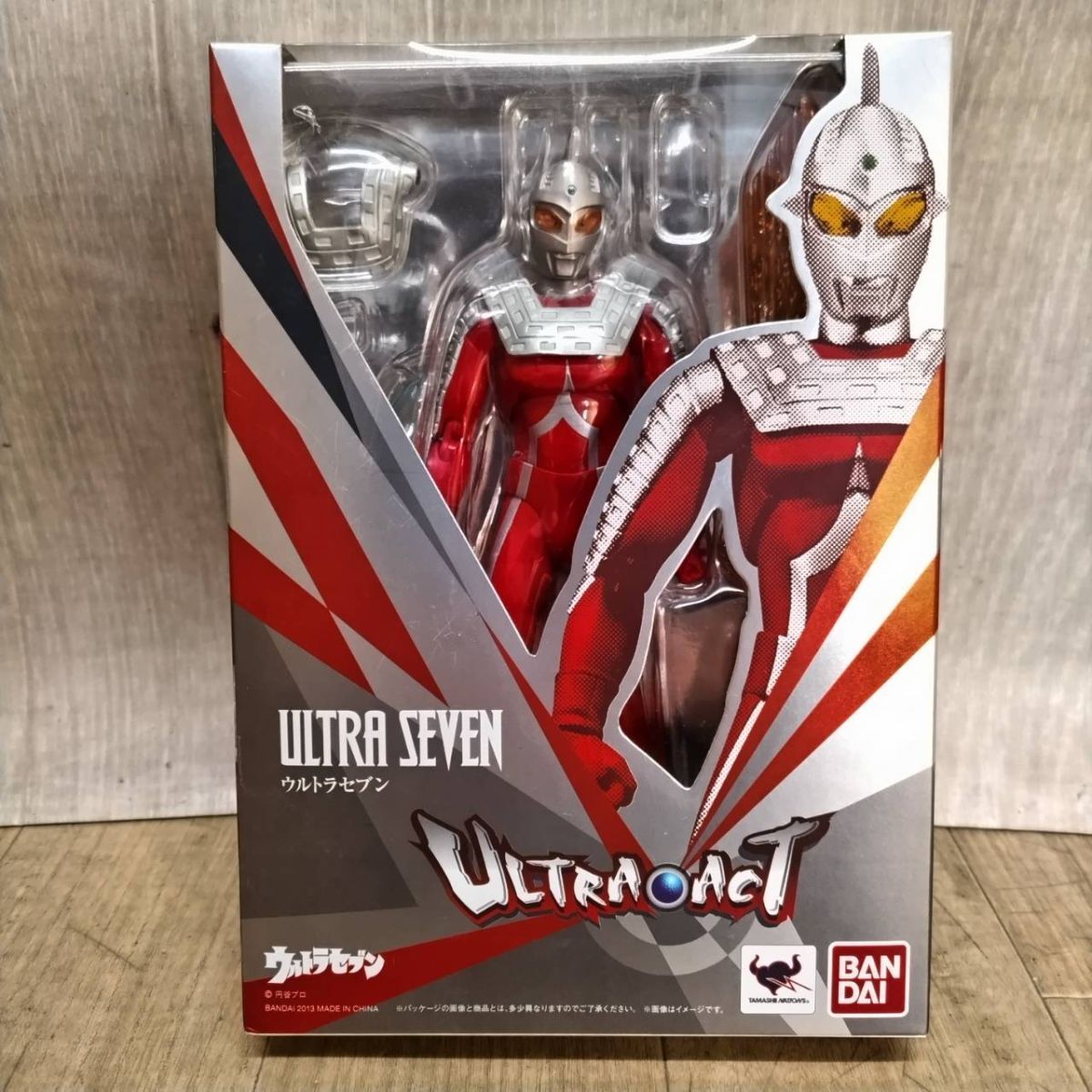 G614-U13-2393 BANDAI バンダイ ULTRA-ACT ウルトラアクト ウルトラマン,ゾフィー,ウルトラセブン アクションフィギュア 3点セット ⑥の画像4