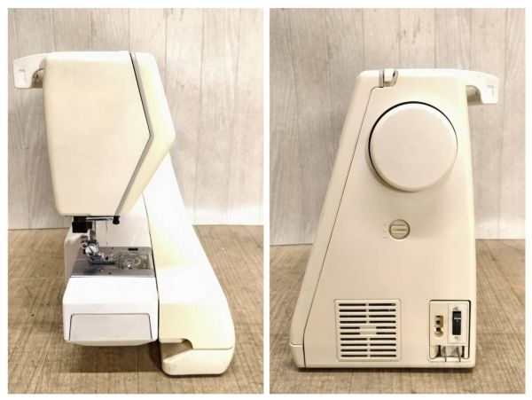 I606-U13-2618 JANOME ジャノメ MODEL 7100 センサークラフト7100 コンピューターミシン フットペダル,本体カバー付き 動作確認済み ⑥_画像8