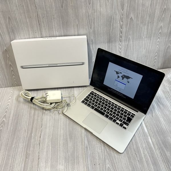 T683-ST10-216 Apple MacBook Pro マックブックプロ Model A1398 15インチ Retina ディスプレイ ノートパソコン ノートPC 起動確認済み ⑥_画像1