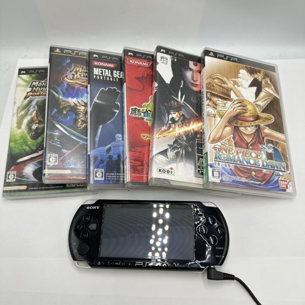 H222-000-000 SONY Sony PSP PlayStation портативный PSP-3000 игра машина первый период . завершено рабочее состояние подтверждено soft имеется ①