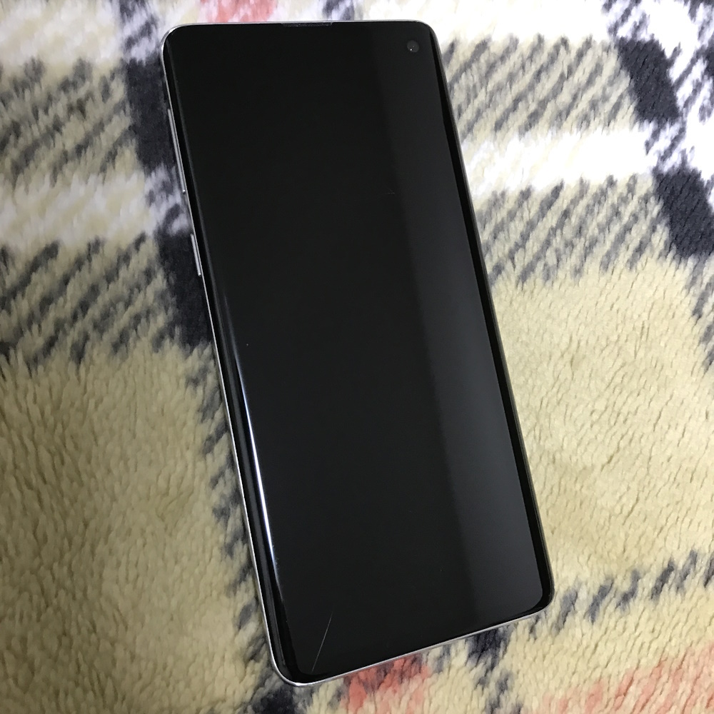 [即決/送料込] Galaxy S10 SIMフリー◆8GB/128GB◆判定○◆電池良好◆画面焼け等不具合なし◆Android12◆プリズムホワイト◆SCV41◆au