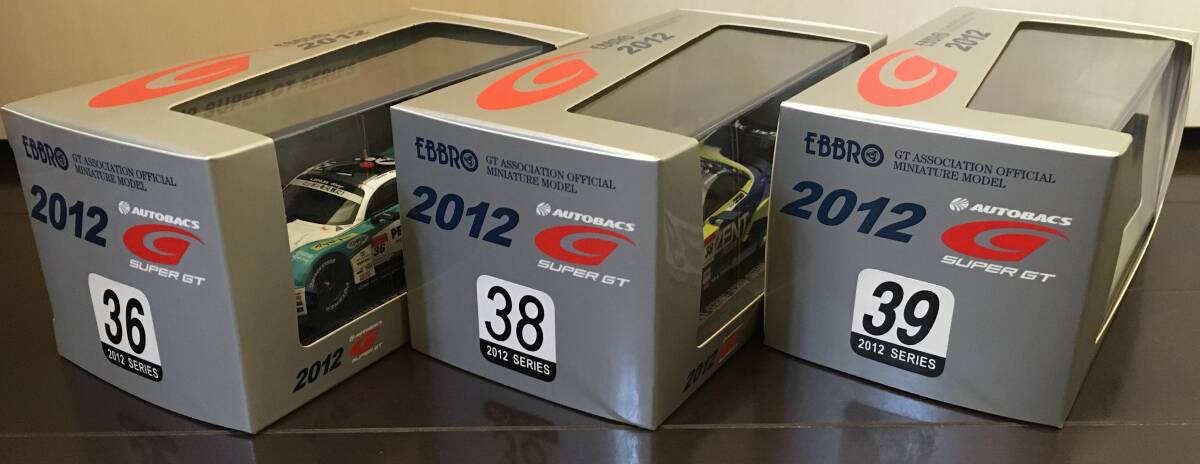 EBBRO 1/43 LEXUS SC SUPER GT 2012 6台セット　レクサス　トヨタ　TOYOTA_画像10