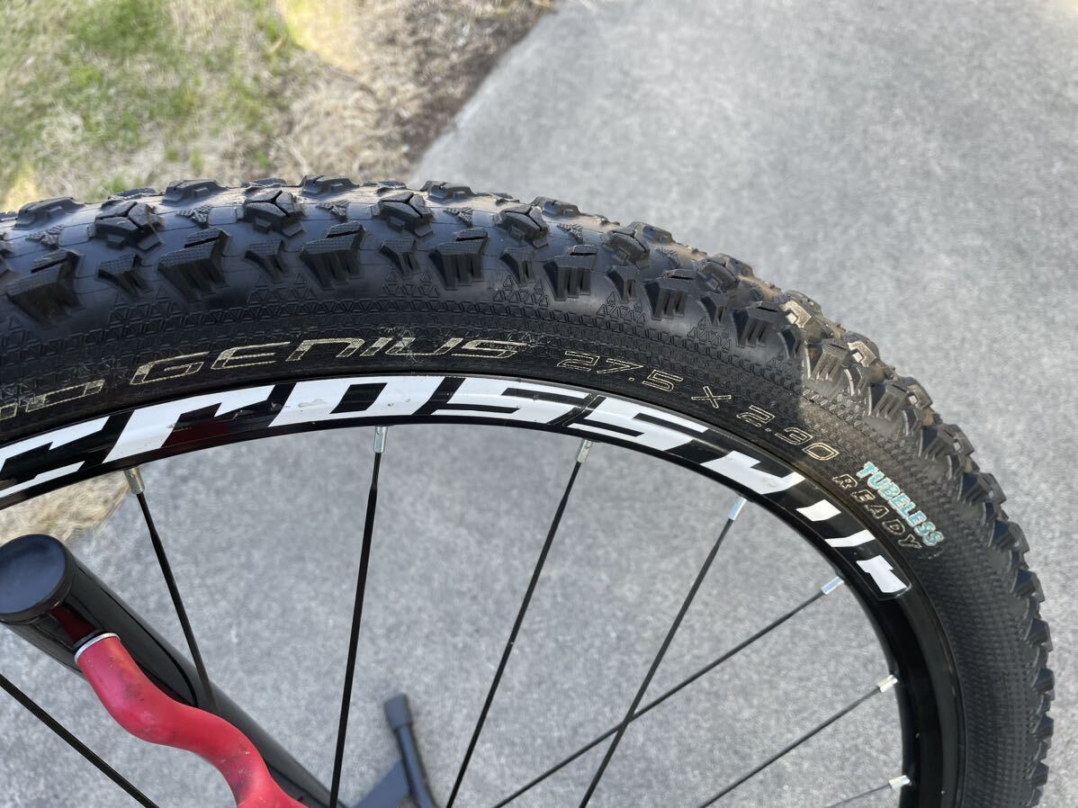 レフティ用 MAVIC マビック CROSROC WTS 27.5 CANNONDALE タイヤ付き手渡し歓迎 現物確認OK 最後のはイメージです。leftyも出品しています_画像7