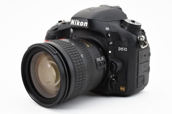 ◆美品◆ショット数少◆ ニコン Nikon D610 ボディ + 18-70mm F3.5-4.5G ED レンズ付き デジタルカメラ デジタル一眼レフ #4057の画像2