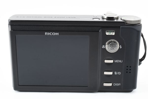 ◆極上美品◆ リコー RICOH R8 ブラック コンパクト デジタルカメラ コンデジ #4071_画像5
