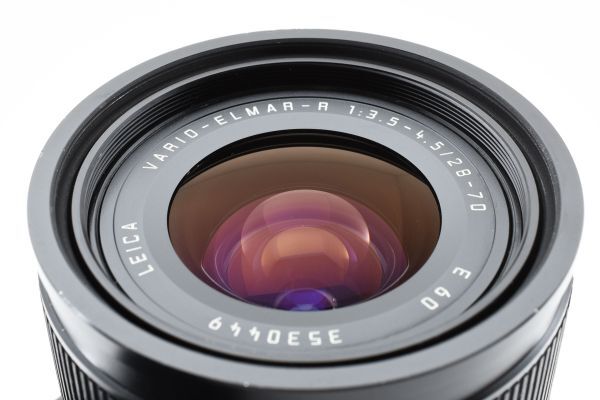 ◆美品◆ ライカ Leica VARIO-ELMAR-R 28-70mm F3.5-4.5 E60 Rマウント 3カム 3-Cam ズームレンズ #4080_画像10