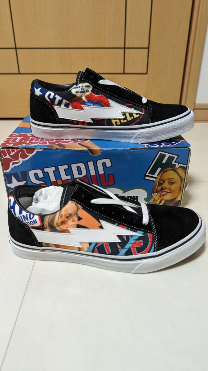 REVENGE x STORM × HYSTERIC GLAMOUR リベンジストーム ヒステリックグラマー コラボスニーカーの画像3