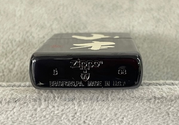 Zippo ジッポライター 名入れ　オイル等付属品付き_画像4