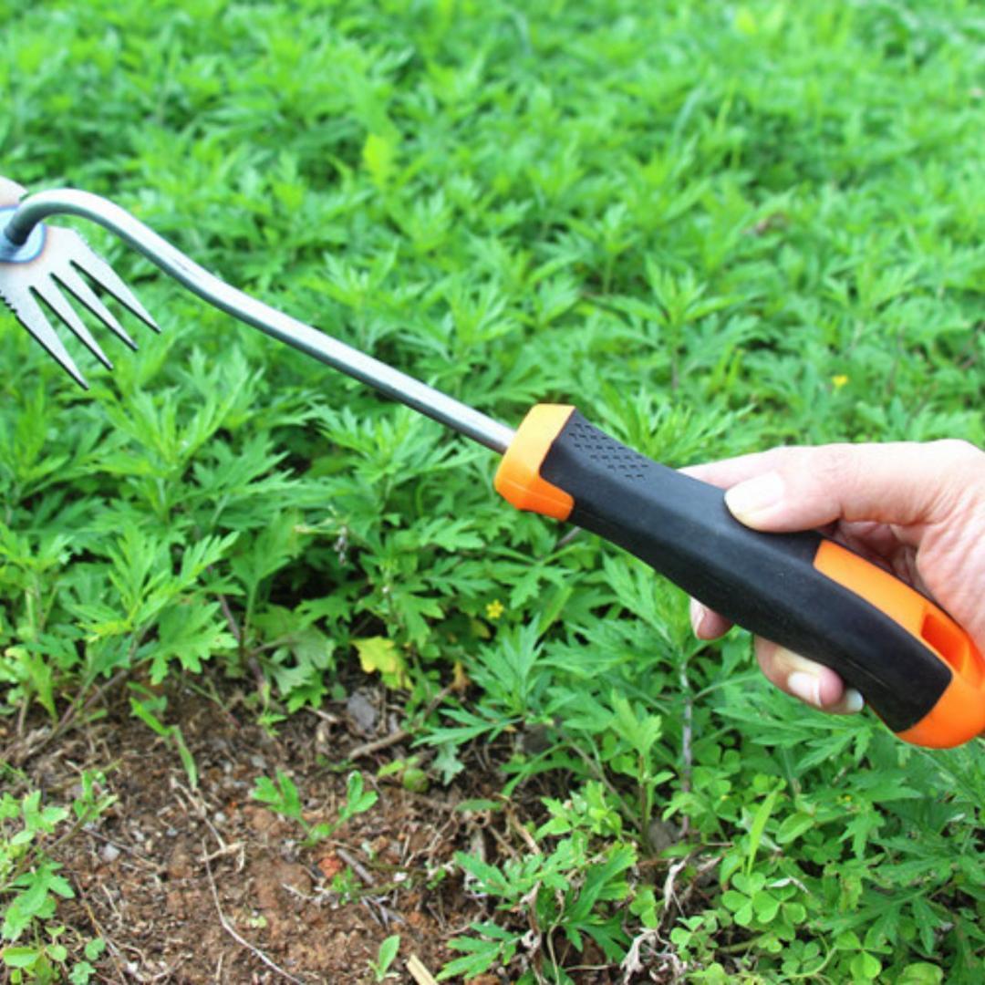 雑草取り 根こそぎ 立ったまま 草取り道具 草取り 草抜き 32cm 2本_画像6