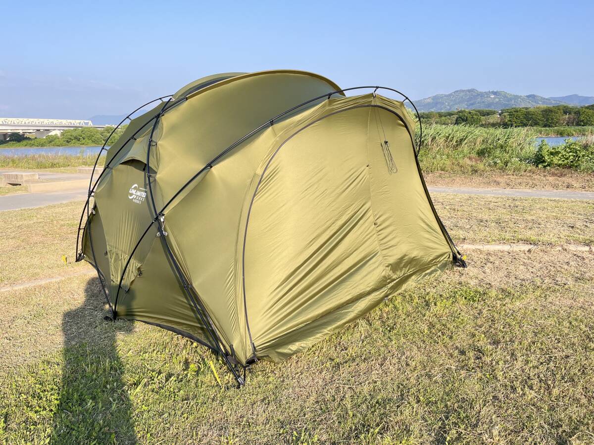 DOKICAMP  G-2000X シェルターテント 透明TPUドア付きの画像2