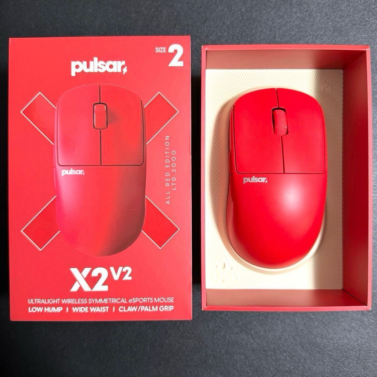 Pulsar X2V2 Red Edition SIZE2 Medium