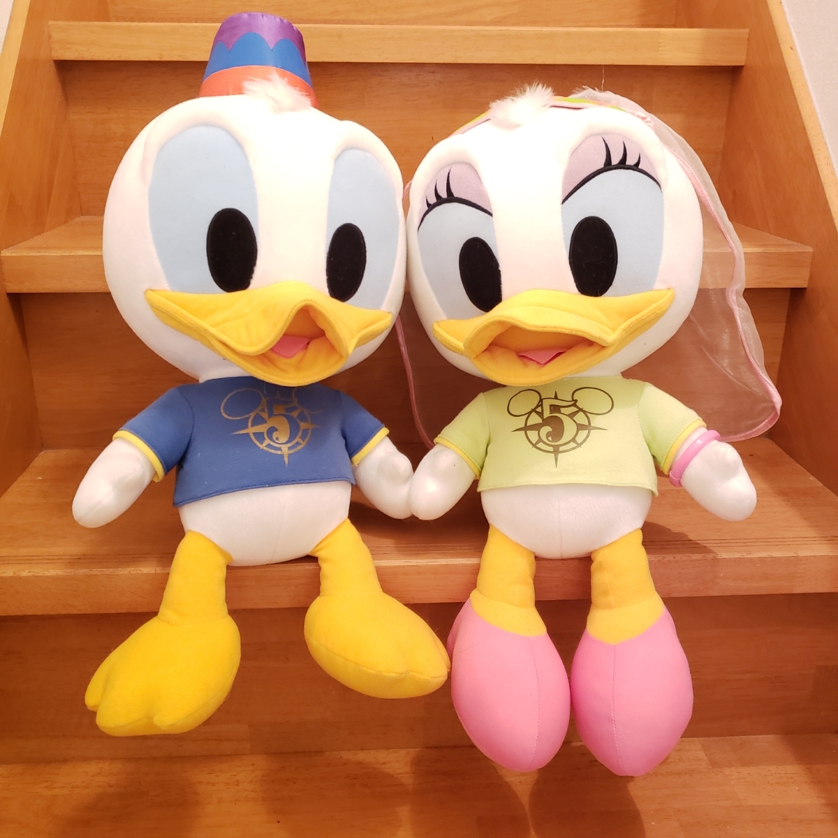 Tds 50センチ ドナルドダック デイジー 5周年 ぬいぐるみ 5th ディズニーシー リゾート Tdr ワゴンゲーム Ebuyjp